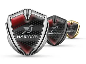 Hamann Emblem Silikon Abzeichen Luxus Design Legierung Kante